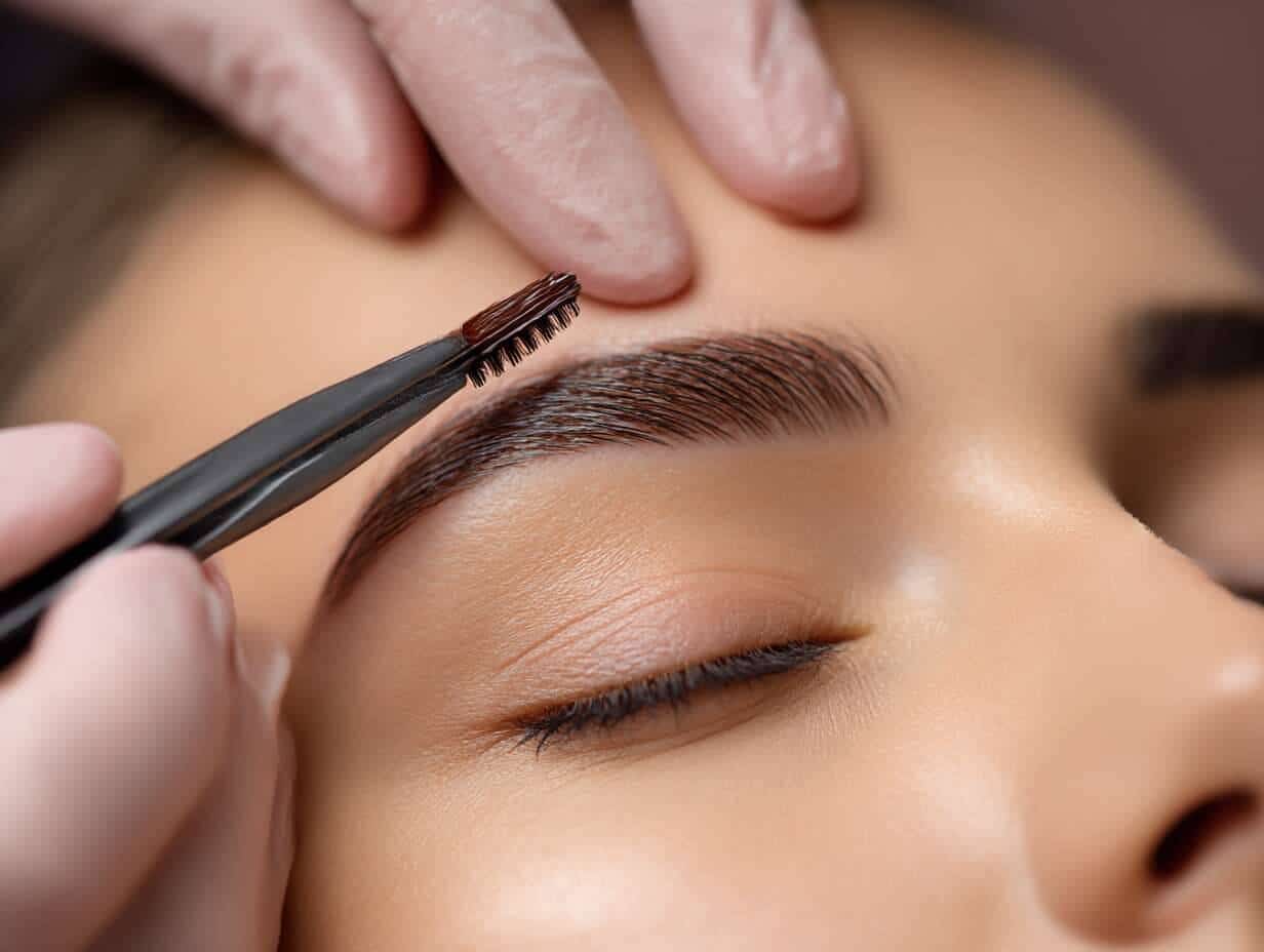 Profesionálna úprava a farbenie obočia - Kozmetika Michaela