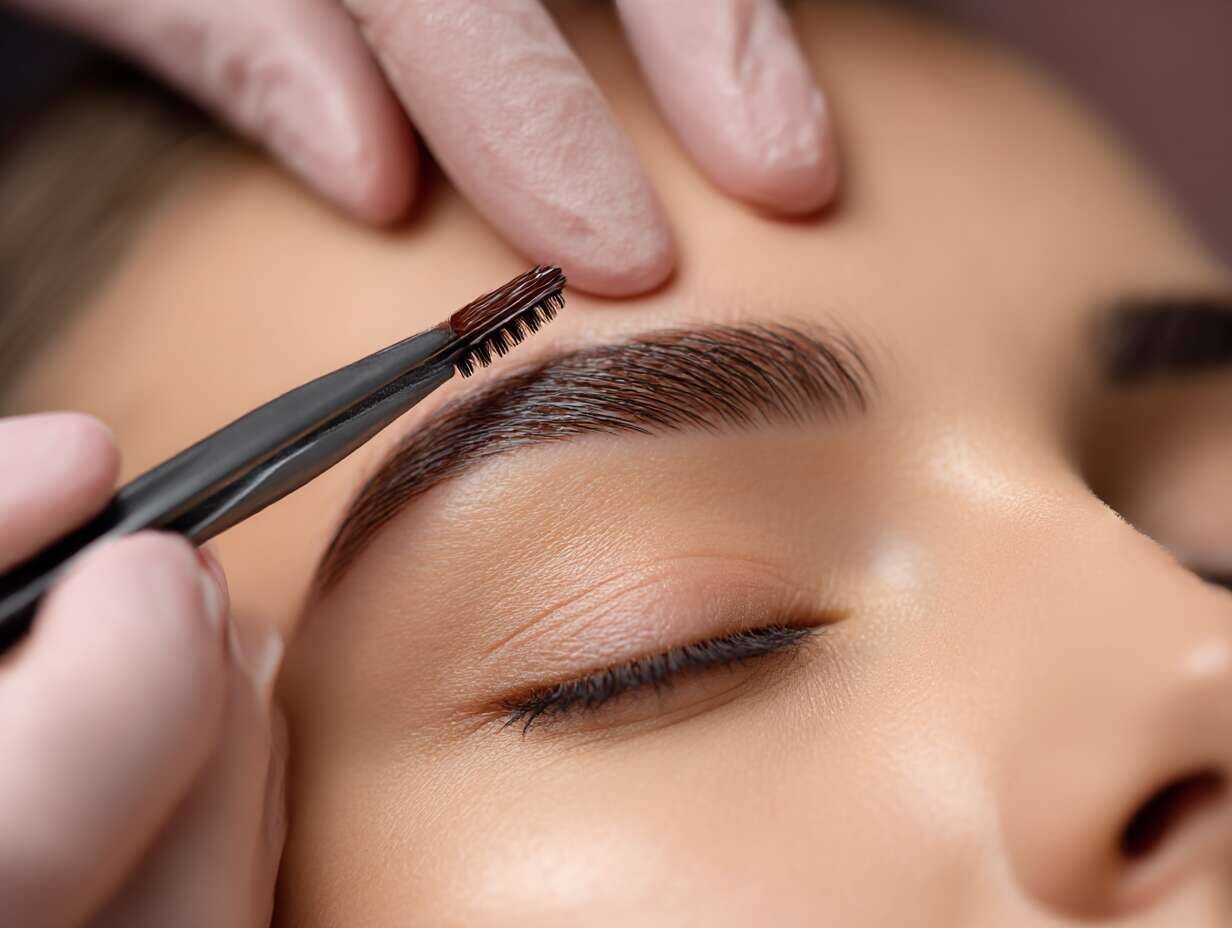 Úprava, farbenie obočia a mihalníc